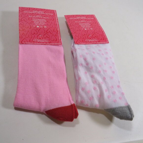 Valentines Socks Coconut and Chocolate NEW (one pair of each design) - Picture 4 of 6